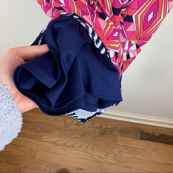 Laundry by Shelli Segal Pink Multi Shift Dress - Picture 9 of 12